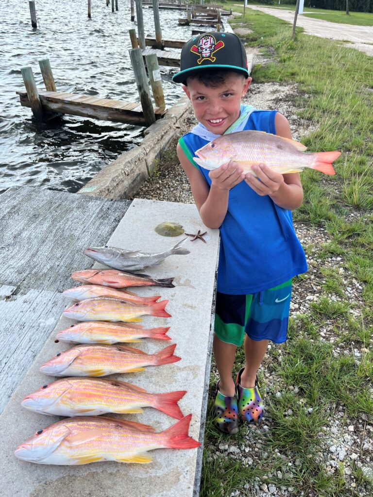 06.12.2022 Floridaze Fishing Charters Best Bokeelia Boy Lane Snapper
